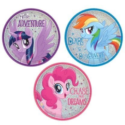 My Little Pony Friendship Adventures Prismatic Dessert Plates