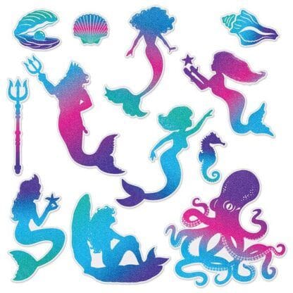 Mermaid Cutouts