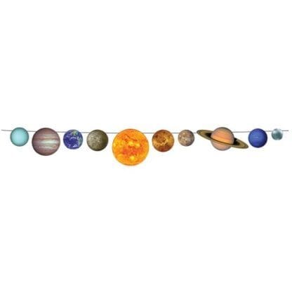 9 in. X 8 Ft. Solar System Streamer