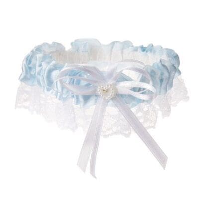 Lace Garter-Light Blue