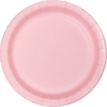 Banquet Plate, 10", Classic Pink, 24 Ct