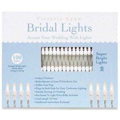 Bridal Light Strand - White - 100 Lights