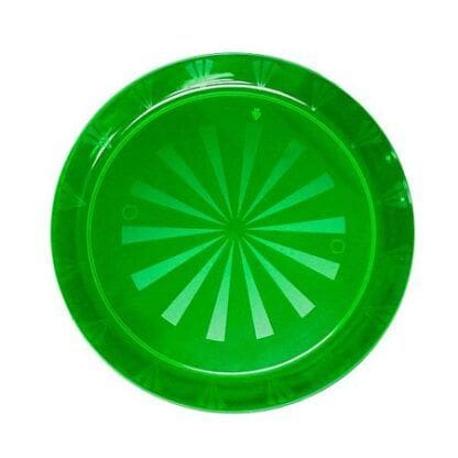 12" Round Tray - Kelly Green