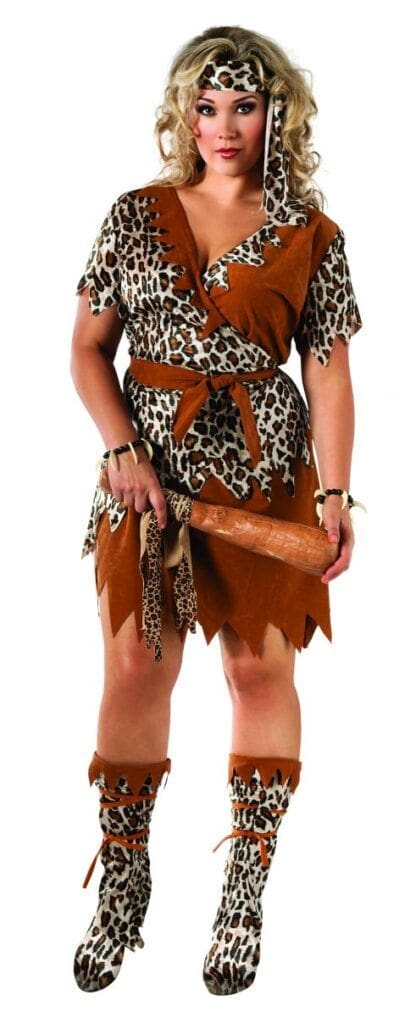 Cavewoman Plus Size Costume 1X 2X