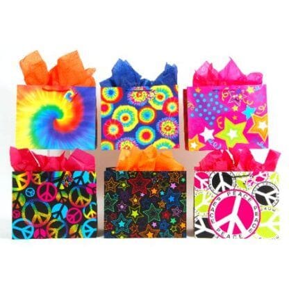 Horizontal Trendy Flair Gift Bags