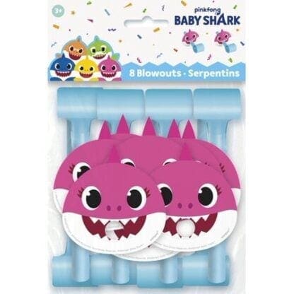 Baby Shark Blowouts [8 per Package]