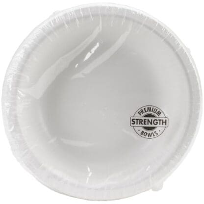 Paper Bowl, 20 Oz, 20pk, White