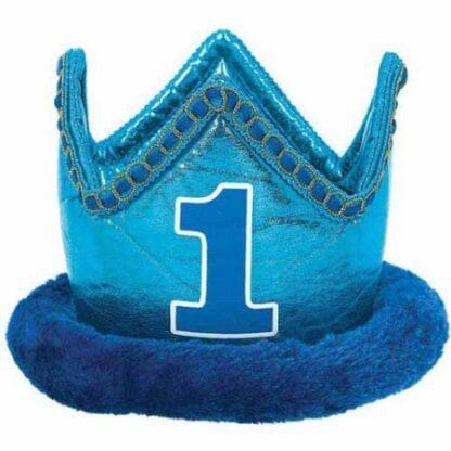 1st Birthday Novelty Crown, Boy