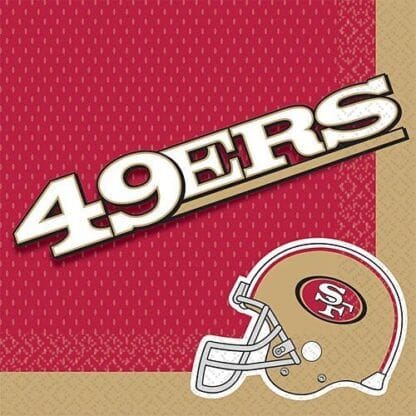 DesignWare San Francisco 49ers NFL Luncheon Napkins