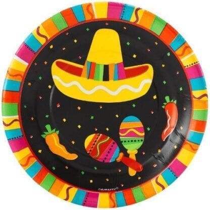 Fiesta Party 7" Paper Plates