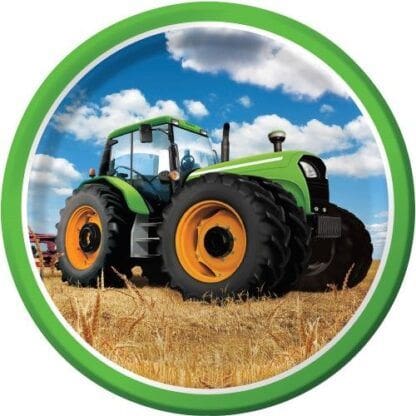 Tractor Time Plates, 8-Pack