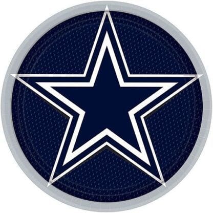 NFL Dallas Cowboys 9" Luncheon Plates (8 Pack)