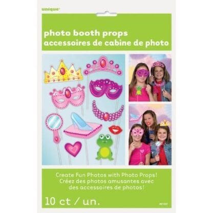 Princess Photo Props Set (10 Pack) - Party Supplies