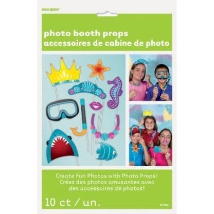 Under the Sea Photo Props Set (10 Pack) - Party Supplies