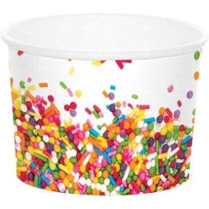 Confetti Sprinkles Treat Cup, 6-Pack