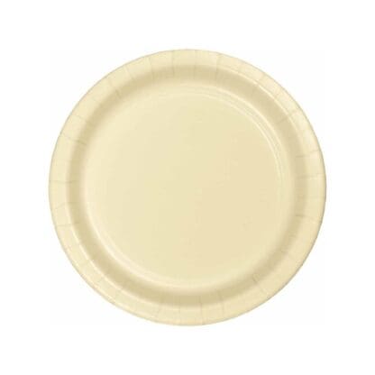 Banquet Plates, 10", Ivory, 24 Ct