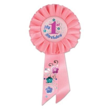 My 1st Birthday Rosette