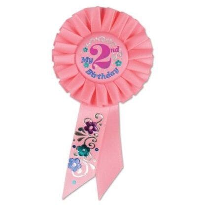 My 2nd Birthday Rosette