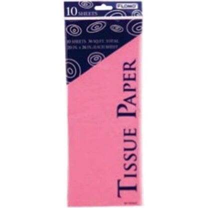 Wholesale Tissue Paper - Pink (10 Sheet)(60x$0.93)