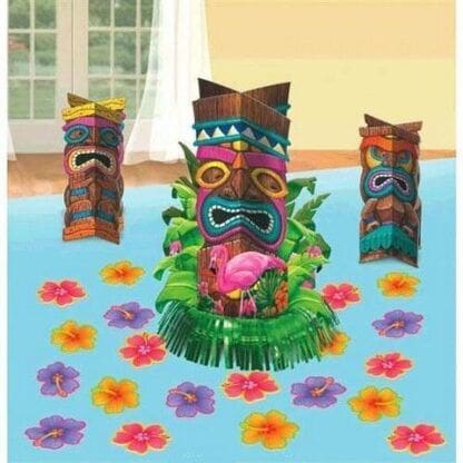 Hawaiian Luau Tiki Table Decorating Kit