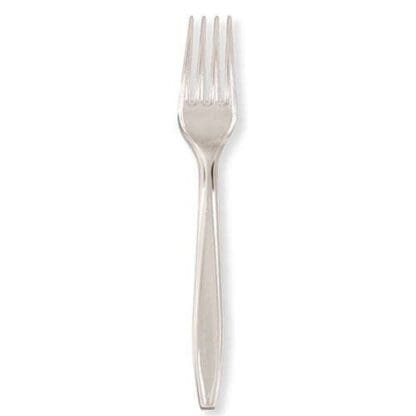 Plastic Forks Clear