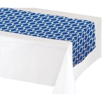 Creative Converting Cobalt Table Runner, 1pk