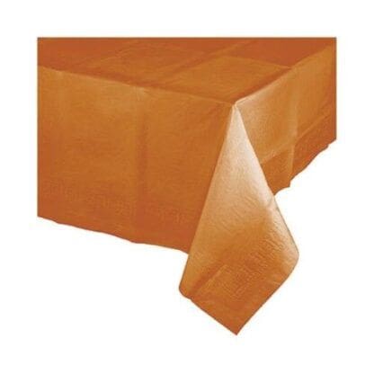 Orange Pumpkin Spice  Table Covers 108"