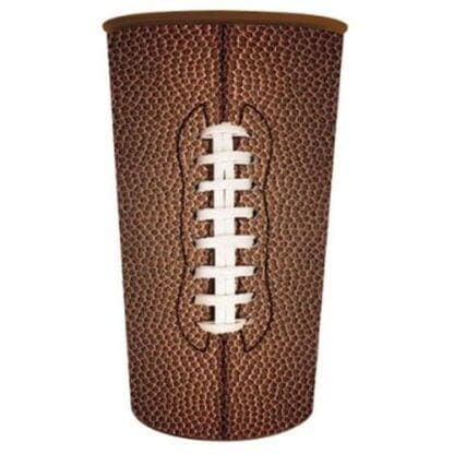 Football 22oz Plastic Cup