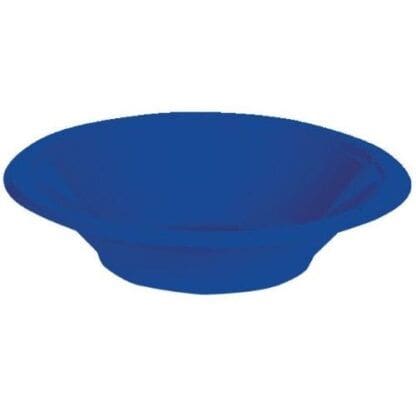 Plastic Bowl, 12 Oz, Cobalt, 20 Ct