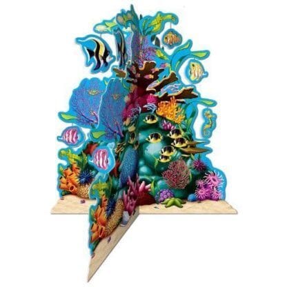 3-D Coral Reef Paper Disposable Centerpiece