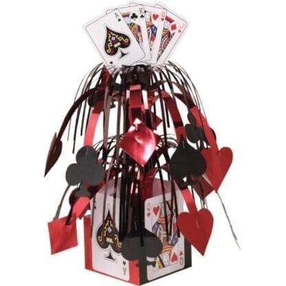 Card Night Centerpiece, Party Decorations and Accessories