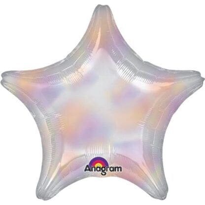 Iridescent Dazzler Star Foil Balloon