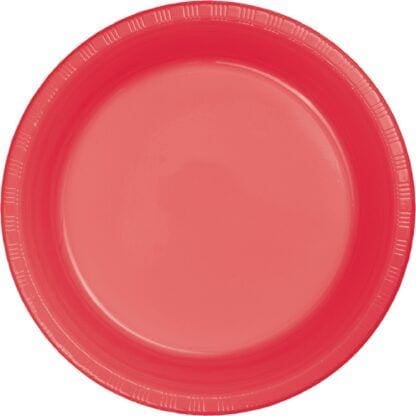 Touch of Color Banquet Plate, Plastic, Fresh Mint, 10" , 20 Ct