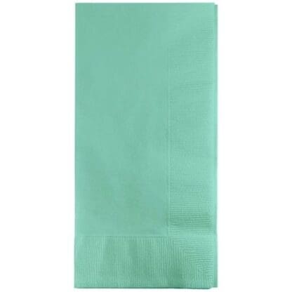 Dinner Napkins, 2-Ply, 1/8 Fold, Fresh Mint, 50 Ct