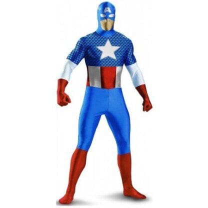 Captain America Adult Xl