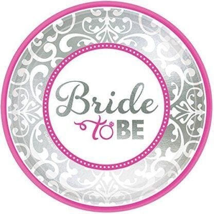 Bride To Be Paper Dessert Plates