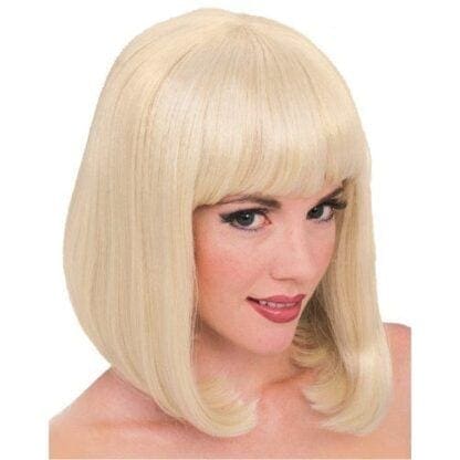 Rubie's Costume Blond Peggy Sue Wig, Yellow, One Size