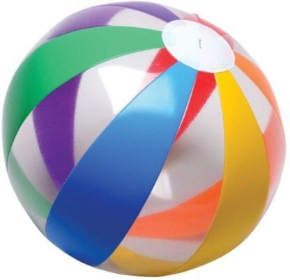 12 Rainbow Ball Inflates - Pack of 12