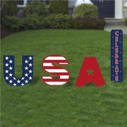 USA Yard Stakes by Windy City Novelties