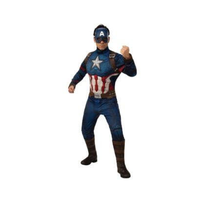 Rubie's Marvel: Avengers Endgame Adult Deluxe Captain America Costume & Mask, X-Large - Image 2