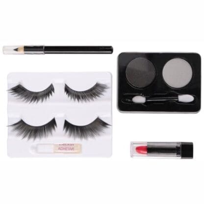 Fun World FW5240CAT Cat Eye Make up Kitwith Lashes Costume