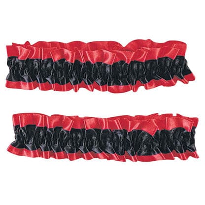 Forum Novelties Roaring 20s Garter Armband - Standard - Red/Black