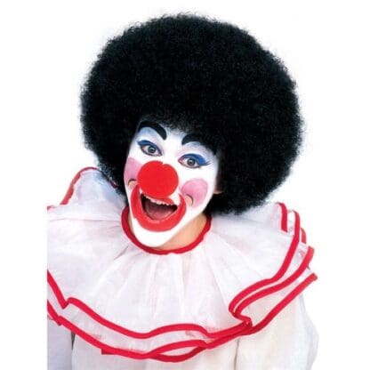 Clown Wig Adult Costume Accessory Black