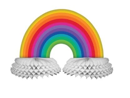 Rainbow 18" Centerpiece by Windy City Novelties