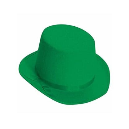 Green Top Hat Halloween Costume Accessory