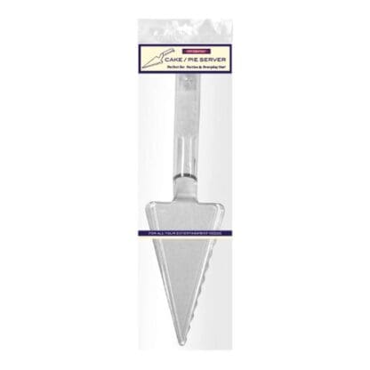 1 - Party Essentials Heavy Duty Cake Servers - Clear - Image 3