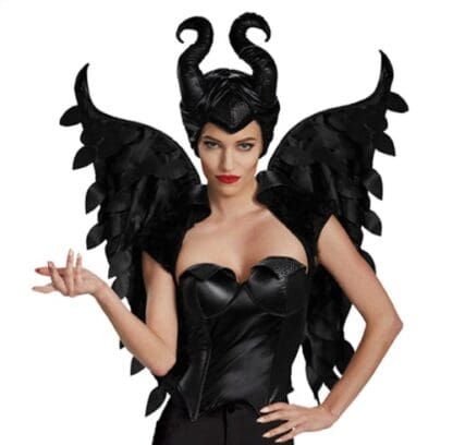 Adult Black Maleficent Wings