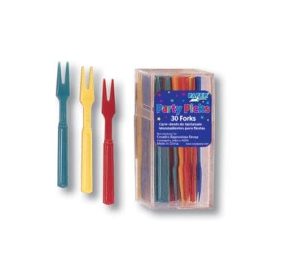 Creative Converting Assorted Party Pick Forks - 360 Count