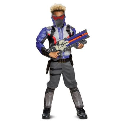 Soldier 76 Classic Muscle Child Costume-Medium (7-8)