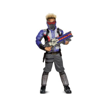 Soldier 76 Classic Muscle Child Costume-Medium (7-8) - Image 2